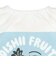 [ベビー]半袖Tシャツ　バックプリント　サックス