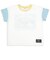[キッズ]半袖Tシャツ　バックプリント　サックス