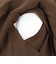 [授乳口付き]5分袖ニットペプラムワンピース　ブラウン