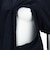 [授乳口付き]5分袖バックリボンワンピース　ネイビー