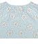 [ベビー]半袖Tシャツ　総柄　サックス