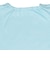 [ベビー]半袖Tシャツ　袖レース　サックス