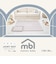 maison baby ジョイントマット ライトブラウン 9枚セット 30×30×1cm