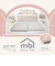 maison baby 防音大判ジョイントマットライトブラウン 4枚セット 58×58×2cm