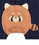 モンキーパンツ　7分丈　おしりアニマル　レッサーパンダ
