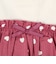 [キッズ]長袖Tシャツ　胸切替　レッド
