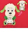 アップリケトレーナー　いないいないばあっ！
