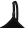 ママと赤ちゃんのぬくぬくジャガードキャミソール　ブラック