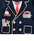 [キッズ]おしごとごっこTシャツ 車掌 ネイビー