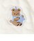 [ベビー]はじめてのパジャマ　長袖　ロンパース　キルト　くま
