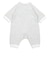 長袖プレオール　PEANUTS Baby　ボーダー　グレー