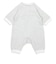 長袖プレオール　PEANUTS Baby　ボーダー　グレー