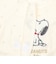 長袖プレオール　PEANUTS Baby　サガラ刺繍　ホワイト