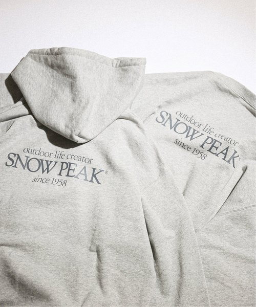 SNOWPEAK / スノーピーク】別注 Classic Logo Printed パーカー｜ジャーナルスタンダード  レリュームの通販｜&mall（アンドモール）三井ショッピングパーク公式通販