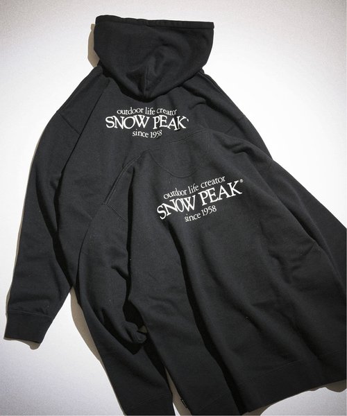 SNOWPEAK / スノーピーク】別注 Classic Logo Printed パーカー｜ジャーナルスタンダード  レリュームの通販｜&mall（アンドモール）三井ショッピングパーク公式通販