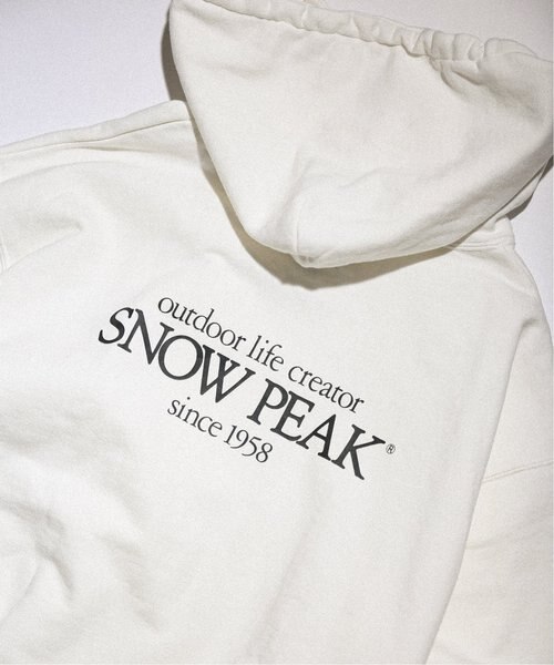 SNOWPEAK / スノーピーク】別注 Classic Logo Printed パーカー｜ジャーナルスタンダード  レリュームの通販｜&mall（アンドモール）三井ショッピングパーク公式通販