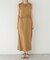 【BASERANGE/ベースレンジ】CORE APRON DRESS：ワンピース