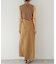 【BASERANGE/ベースレンジ】CORE APRON DRESS：ワンピース