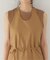 【BASERANGE/ベースレンジ】CORE APRON DRESS：ワンピース