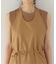 【BASERANGE/ベースレンジ】CORE APRON DRESS：ワンピース