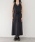 【BASERANGE/ベースレンジ】CORE APRON DRESS：ワンピース