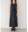 【BASERANGE/ベースレンジ】CORE APRON DRESS：ワンピース