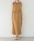 【BASERANGE/ベースレンジ】CORE APRON DRESS：ワンピース