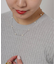 RELUME ガラスパールxチェーンネックレス