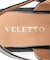 【VELETTO/ヴェレット】 スクエアトゥストラップサンダル