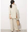 リネンレーヨンタックストレートパンツ