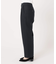 リネンレーヨンタックストレートパンツ