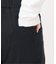 リネンレーヨンタックストレートパンツ
