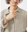 INDIA COTTON クロシェシャツ