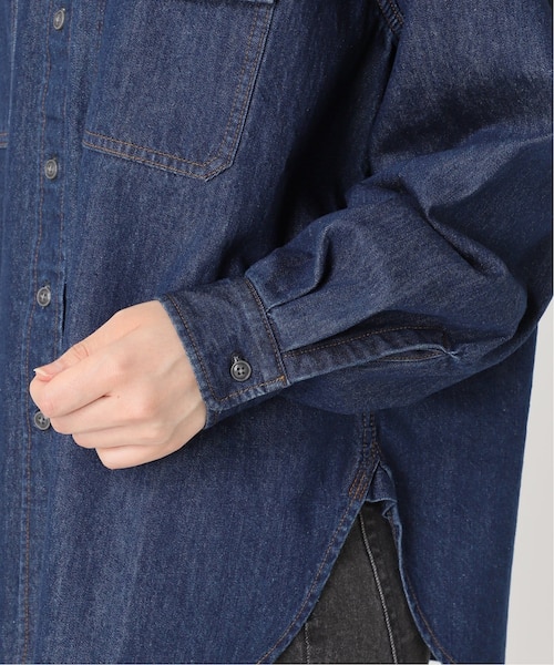 未使用JOURNALSTANDARD relumeデニムワークシャツ JOURNAL STANDARD relume ブラウス シャツ 「WEB限定追加6」9oz