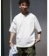 Healthknit / ヘルスニット 別注 ヘンリーネックTシャツ