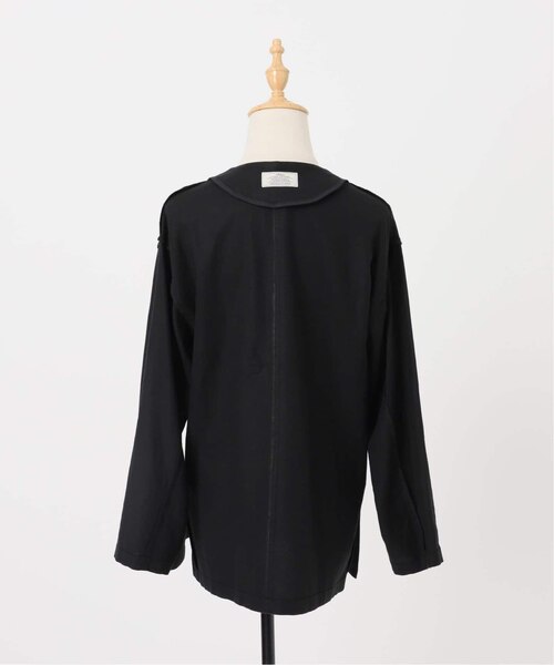 【美品】 ジャーナルスタンダード ノーカラージャケット リネン ワイドシルエット リネンミックスノーカラージャケット｜ジャーナルスタンダード