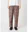 bunai 別注 KALAMKARI プリントパンツ