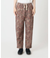 bunai 別注 KALAMKARI プリントパンツ