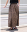 《追加2》【THOUSAND MILE/サウザンドマイル】WAVE ADJUST SKIRT ZEBRA