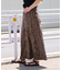 《追加2》【THOUSAND MILE/サウザンドマイル】WAVE ADJUST SKIRT ZEBRA