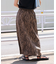 《追加2》【THOUSAND MILE/サウザンドマイル】WAVE ADJUST SKIRT ZEBRA