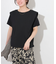 天竺ラッフルショルダーTEE
