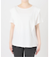 天竺ラッフルショルダーTEE
