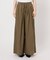 《追加2》リネンコットンワイドギャザーパンツ
