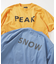SNOW PEAK / スノーピーク 別注 ”PEAK SNOW” ロゴTシャツ