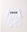 SNOW PEAK / スノーピーク 別注 ”PEAK SNOW” ロゴTシャツ