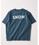 SNOW PEAK / スノーピーク 別注 ”PEAK SNOW” ロゴTシャツ