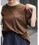刺繍ロゴハーフスリーブT