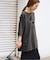 【GOOD ROCK SPEED】＜MICKEY MOUSE＞フロッキープリントTシャツ