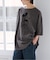 【GOOD ROCK SPEED】＜MICKEY MOUSE＞フロッキープリントTシャツ